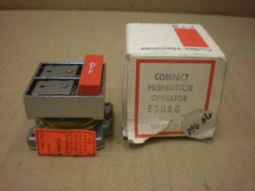 1 NIB CUTLER HAMMER E30AG COMPACT PUSHBUTTON OPERATOR