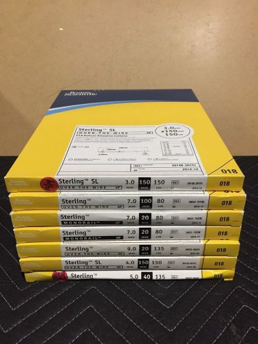 Mix Lot of 7: Boston Scientific # 018: STERLING / SL , OTW &amp; MONORAIL