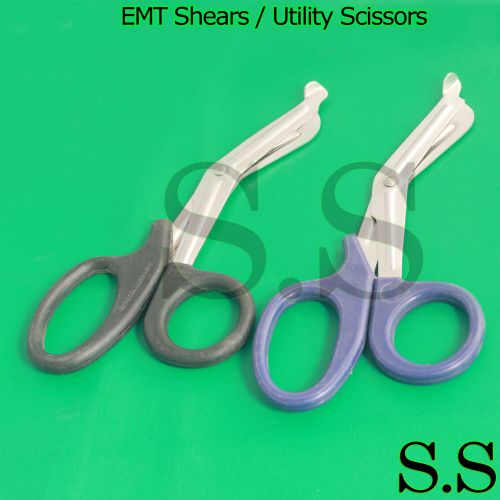 New 2pc Combo 7 1/2&#034; EMT Shears / Utility Scissors Medical First Aid &amp; Emergency