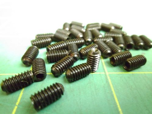 SOCKET SET SCREW 8-32 X 5/16 CUP POINT HOLO KROME 32076 QTY 100 # 60089