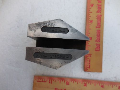 Machinist Made Threading Tool Bit Grinding Fixture Block ACME USS Tool Die Maker