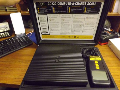 CPS CC220 Compute-A-Charge High Capacity Digital Refrigerant Scale