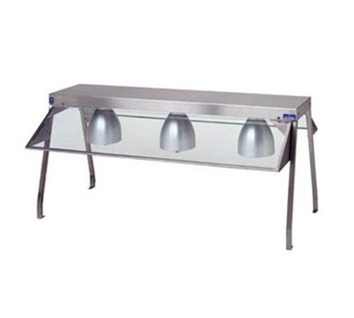 Duke 937BL Buffet Shelf with dual glass sneeze guards