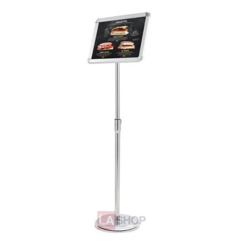 8.5 x 11 floor pedestal poster display sign stand holder 1017 for sale