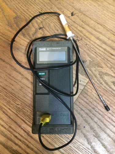 Fluke 51 K/J Thermometer With Probe