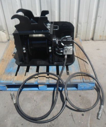 WARN INDUSTRIAL 77880 30XL 30,000 Lb HYDRAULIC WINCH w BACKHOE/LOADER MOUNT