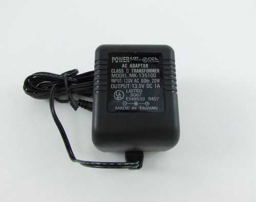 ORA Electronics 120VAC 60Hz 20W AC Adapter Class II Transformer MK-135100