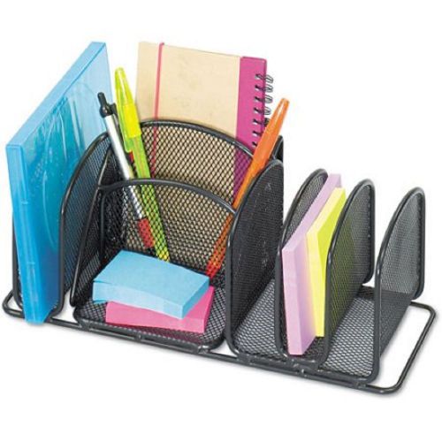 Safco Deluxe 6-Compartment Organizer, Steel