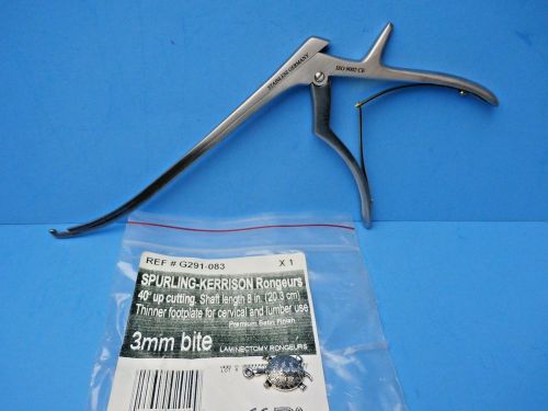 Spurling kerrison rongeur 8&#034;(3 mm up bite 40°) turtle-german made.or grade for sale