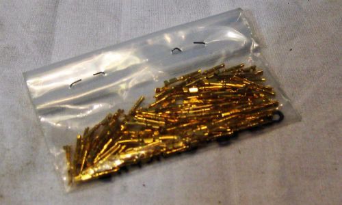 100QTY D-SUB Female HD Crimp Pins CPINFHD Free Shipping