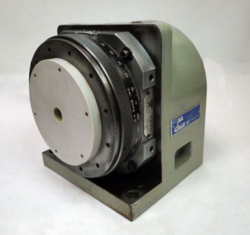 Aa gage ultradex 8 inch horizontal axis rotary table w bonus 8 to 6 inch reducer for sale
