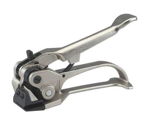 Steel strapping tensioner, deluxe pusher, 3/4 to 1-1/4&#034;, 4dzr9 |kn2| for sale