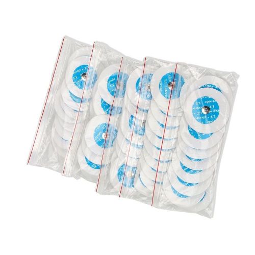 50PC Electrode pads for Portable Handheld Easy Home ECG EKG Heart Monitor