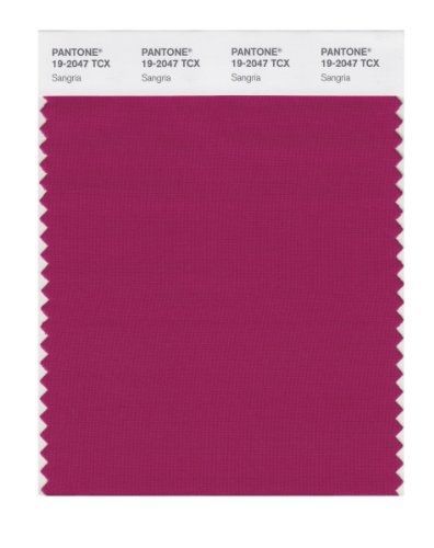 Pantone PANTONE SMART 19-2047X Color Swatch Card, Sangria