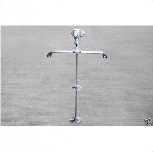 50gallon pneumatic mixer horizontal plate rung dope tank barrel aluminum all my# for sale