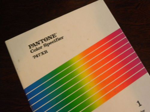 Pantone PMS Color Imaging Specifier 747XR for Coated stocks