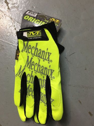 Mechanix Wear HI-VIZ ORIGINAL Gloves YELLOW LARGE (10)