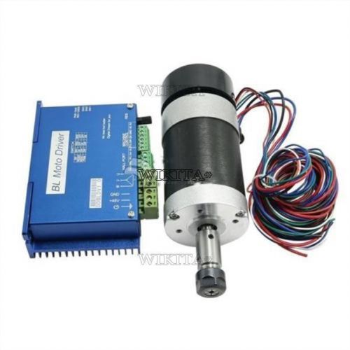 Cnc Machine 400W Spindle Motor + Ddbldv1.0 600W Cnc Brushless Dc Motor Driver Z