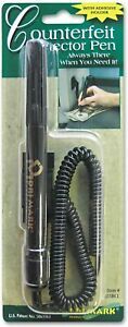 Dri Mark Smart-money Counterfeit Bill Detector Pen With Coil And Clip (351BCL)