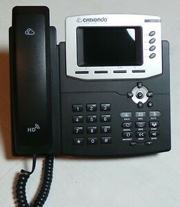 Crexendo CX240 set of 4 business IP phone with color display in great condition