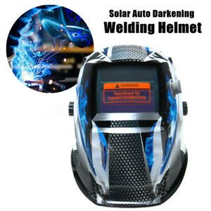 Pro Solar Power Auto Darkening Welding Helmet Arc Tig Mig Welder Mask   X U