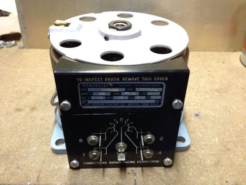 Superior Electric 126u 15 Amp Powerstat Variac 0-140 Volts Great Cond!