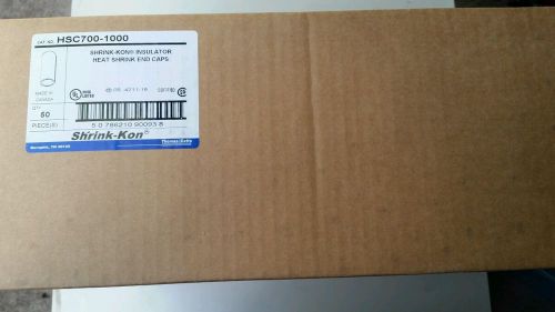 50 pcs T&amp;B Shrink Kon HSC700-1000 Heat shrink End Caps New In Box