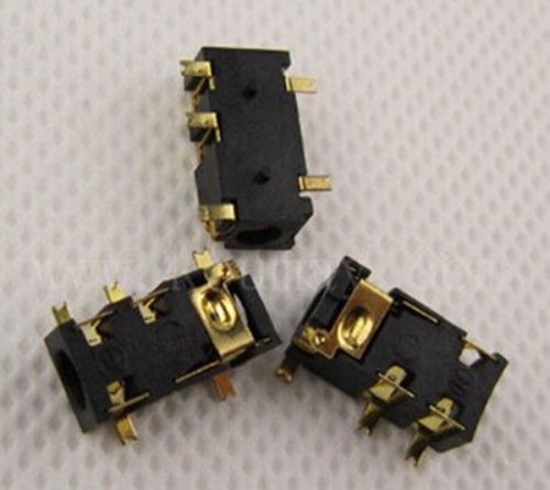 20Pcs 3.5mm Female Audio Connector 5 Pin SMT Stereo Phone Jack PJ-327B