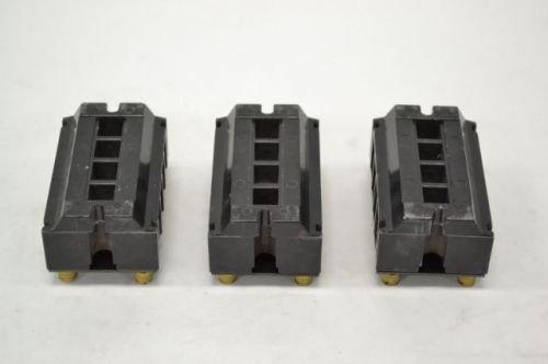 LOT 3 GENERAL ELECTRIC 0183B4583P1 GE TERMINAL BLOCK ASSEMBLY 8 SCREW B238486