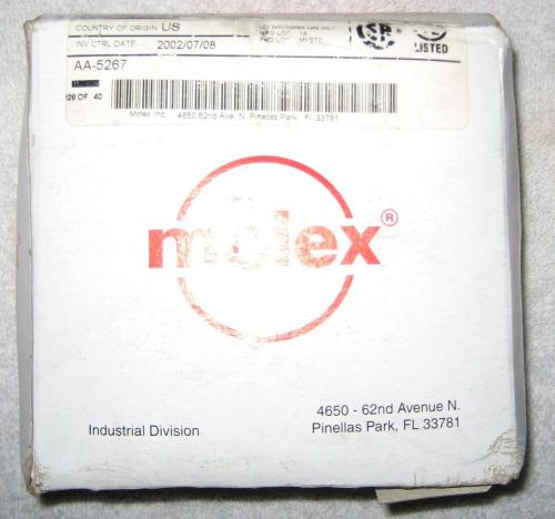 1000 molex insulated qk disconnect female 18-22 awg crimp terminal conectors for sale