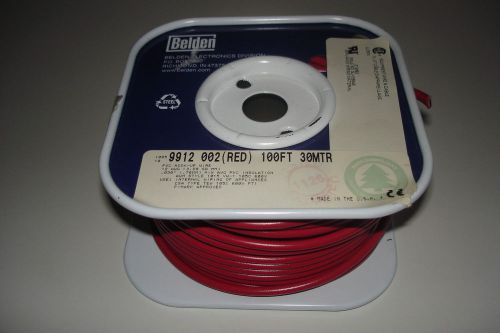 Belden 9912 Red Hook-Up Wire 12 AWG Stranded 95 FT.