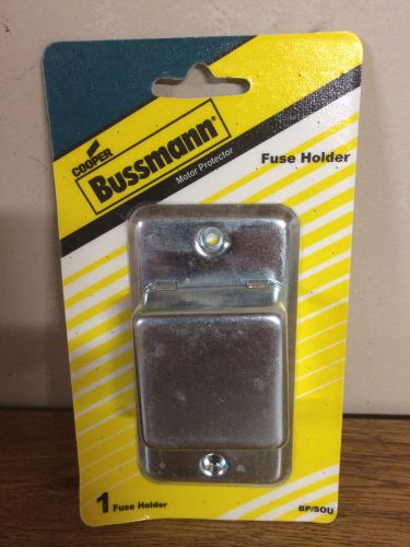 New Cooper Bussman Fuse Holder Accessories FUSETRON BOX CVR UNT  BP/SOU