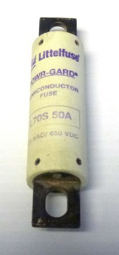 Littelfuse L70S-50 Powr-Gard Semiconductor Fuse 700VAC 50AMP *NEW*