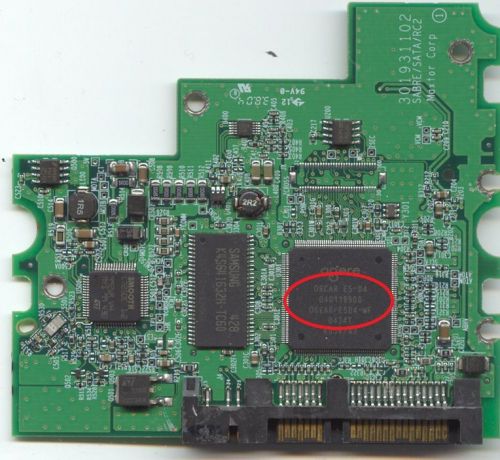 Maxtor Diamondmax 10 6B300S0 6B300SO BANC1980 SATA PCB