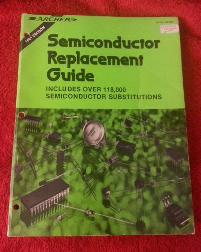 SEMICONDUCTOR REPLACEMENT GUIDE 1981 EDITION