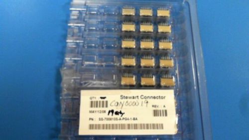 15-PCS MODULAR JACK RIGHT ANGLE 10P8C SHIELDED SS-700810S-A-PG4-1-BA