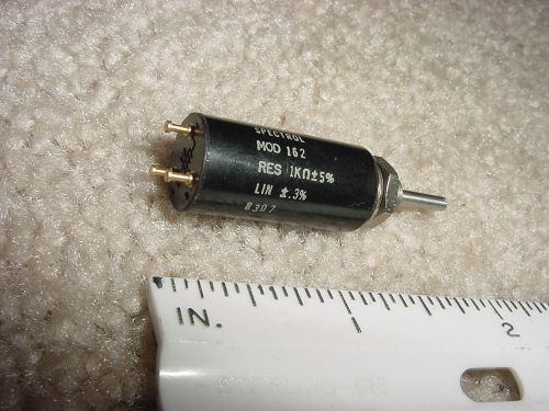 Precision spectrol potentiometer linear 1k  ww  10 turn for sale