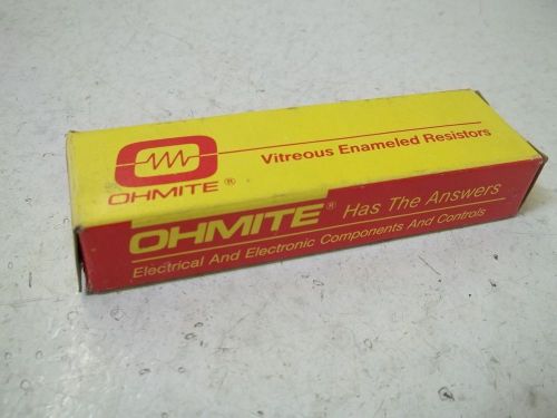 OHMITE L50J25K RESISTOR 50WATTS, 25K OHMS *NEW IN A BOX*