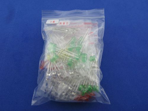 3mm 5mm LED Assortment Kit 14 values 10pcs each light emitter diodes