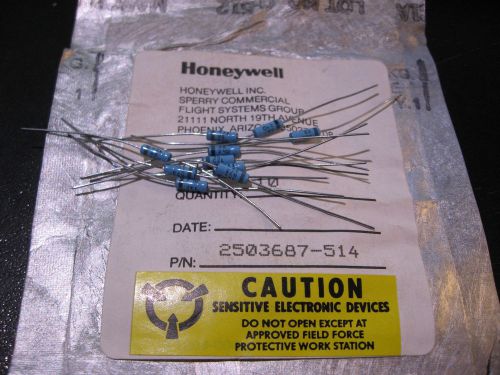 Bag of 10 HONEYWELL AVIONICS P/N 2503687-514 (JANTX1N759A) 12V ZENER DIODE - NOS