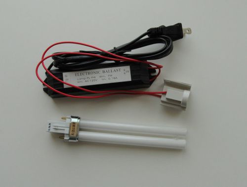 9w g23 uv-a 360nm lamp bulb 120v ac ballast kit for sale