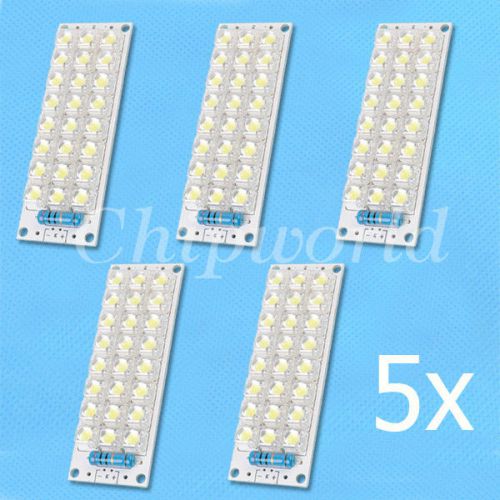 5pcs 12v white led panel board 24 piranha led energy saving panel light new for sale