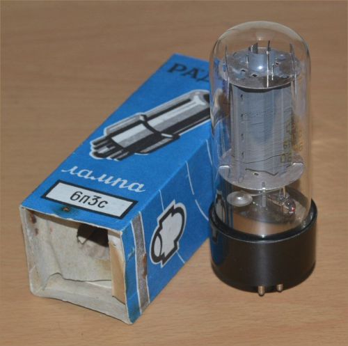 6P3S: Saratov Reflector Tube eq to 6L6G 5881 NIB. 1980s