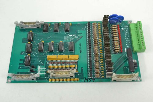 MCE HC-PI/O-1C PRINTED ASSEMBLY I/O PCB CIRCUIT BOARD REV 1 B354999