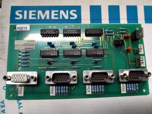 SIEMENS Video multiplexer PN: 302926-01