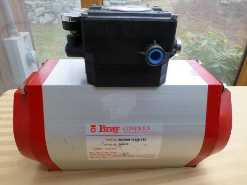 BRAY 90-2100-11320-532 valve ACTUATOR MAX PSI 140 W/ VRC VP700 positioner 2 avai