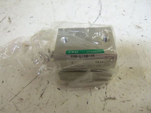 CKD SSD-L-16-15 CYLINDER *NEW OUT OF BOX*