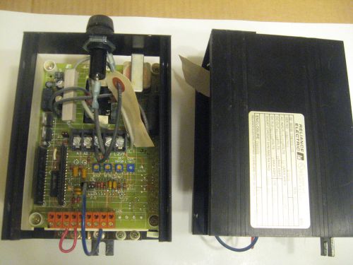 RELIANCE DC1-40U DC MOTOR CONTROLLER 115/230 VOLTS 1.0/2.0 HP (QTY-2)