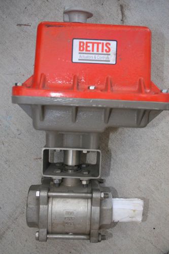 Valve actuator, Bettis Model EM 500 F10 C4 02 003 w/ 2&#034;stainless steel ball vv.