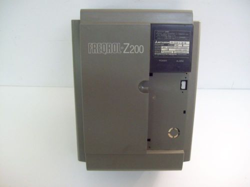 MITSUBISHI FR-Z220-2.2K-UL INVERTER 3HP 200-230VAC 11A DRIVE - MISSING COVER